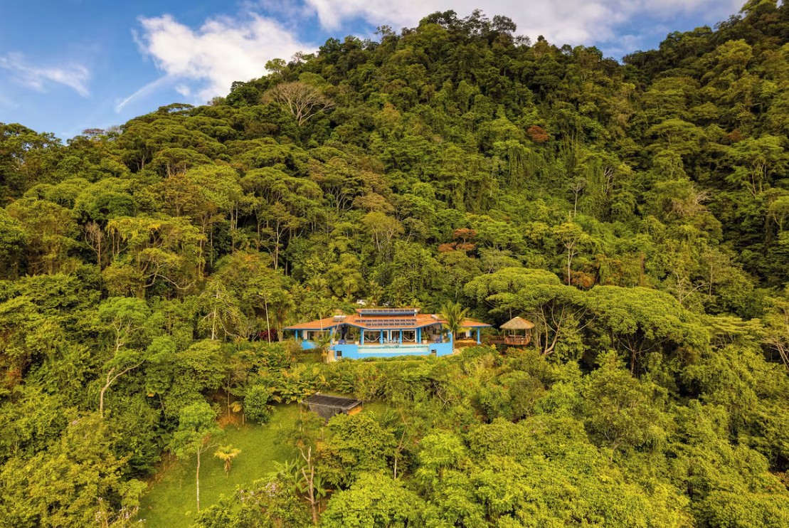 Aerial view of Refugio Madreselva